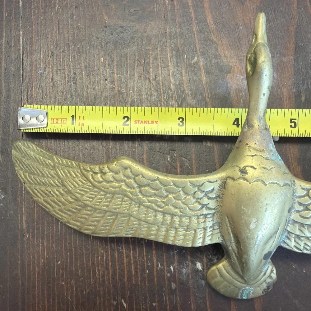 Brass Goose 8.5in